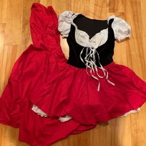 Red Riding Hood Halloween Costume - Size L